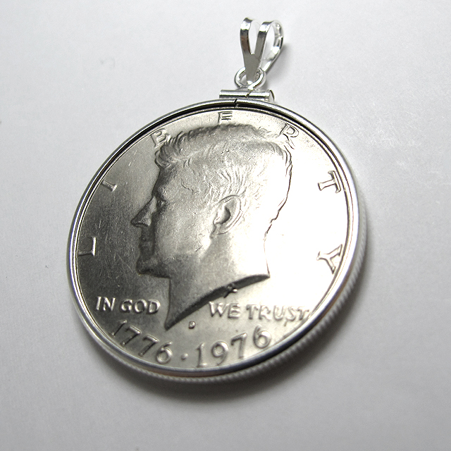 ケネディ 1964年コイン ネックレス メダル コレクション 旧貨幣/金貨 